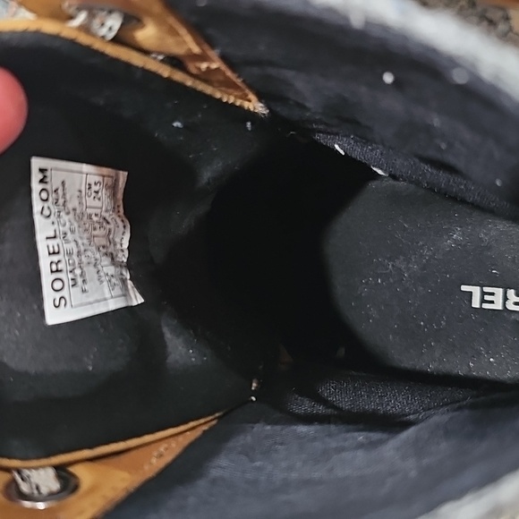 Sorel Tan Lace-Up Boots - Picture 7 of 12